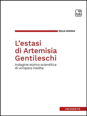 cover image of L'estasi di Artemisia Gentileschi